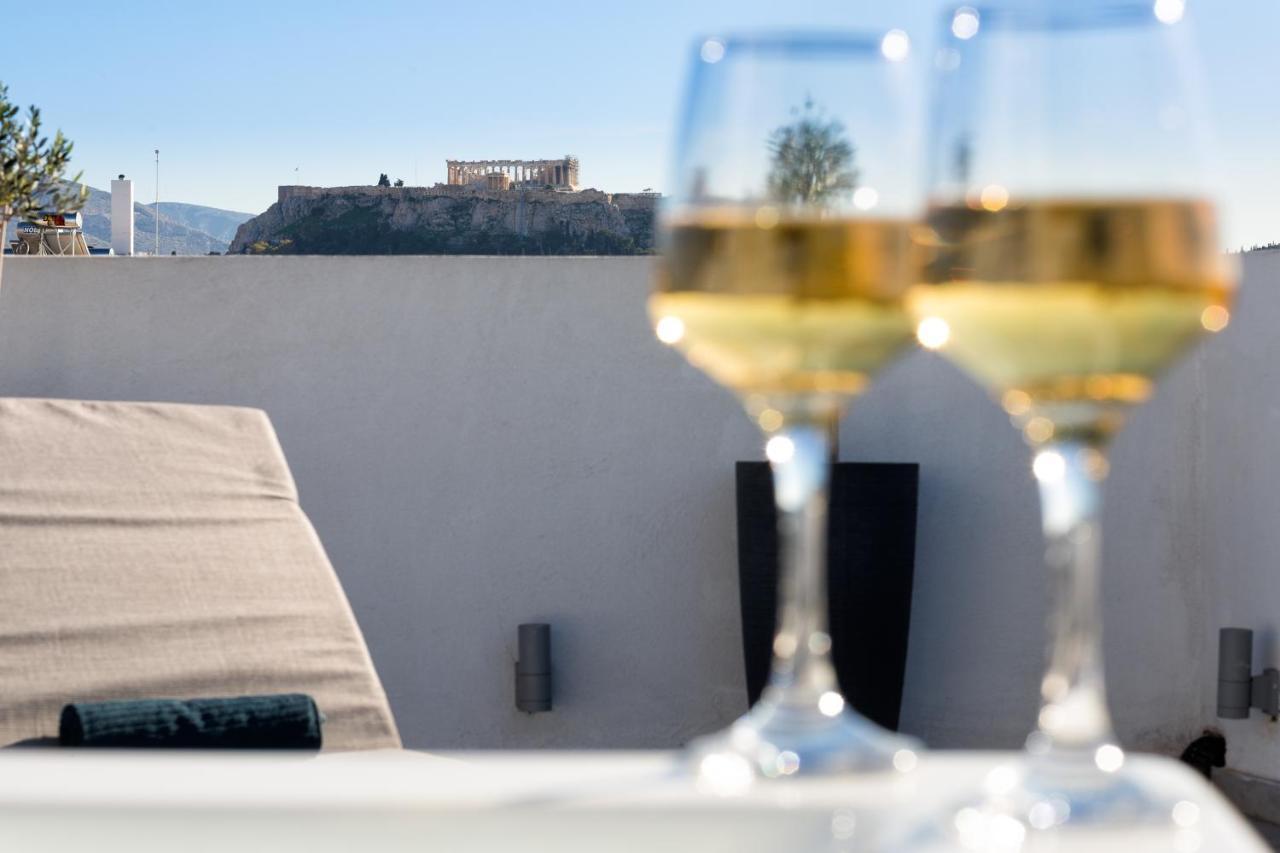 Private Jacuzzi & Acropolis View - The Loft Athen Eksteriør bilde