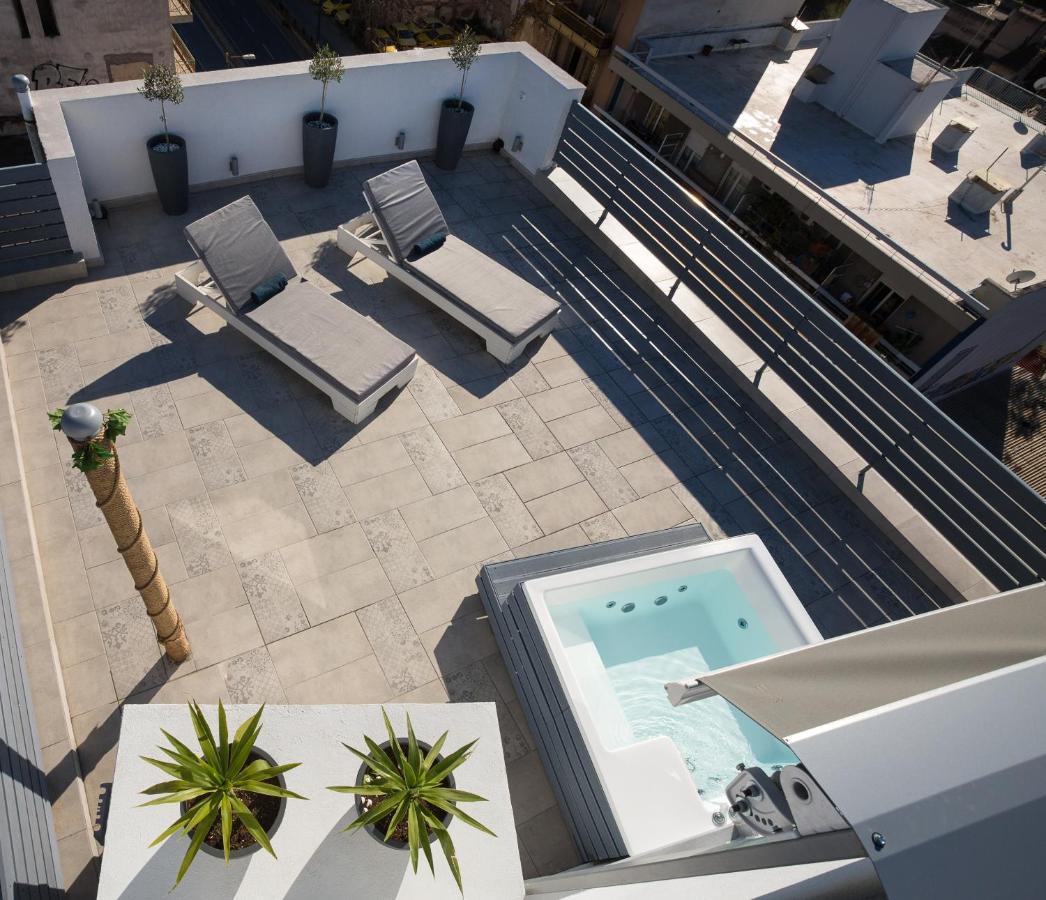 Private Jacuzzi & Acropolis View - The Loft Athen Eksteriør bilde