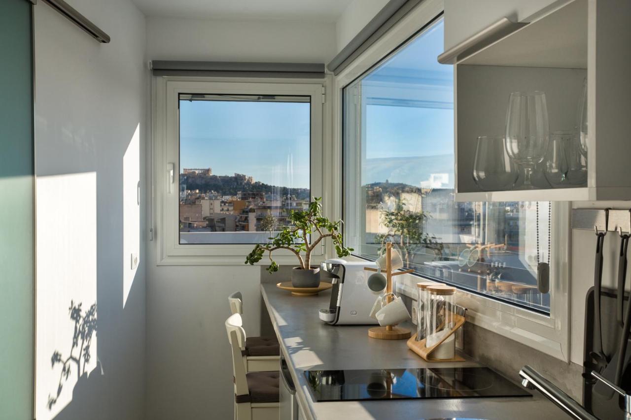 Private Jacuzzi & Acropolis View - The Loft Athen Eksteriør bilde